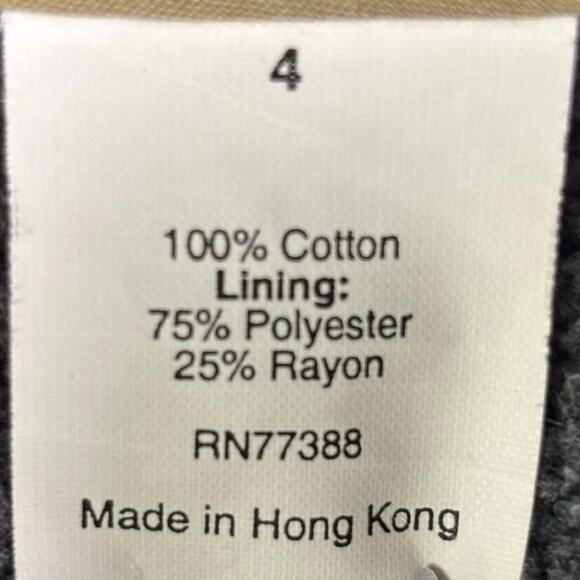 JCrew Khaki Color Pants with Warmth Liner Womens Size 4 - Picture 8 of 9